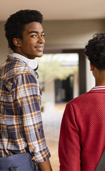 Adolescents au lycée
