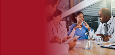 réunion de professionnels de santé